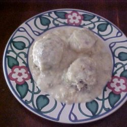 Cream Style Porcupine Balls