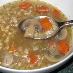 Dilled Vegetable Barley Soup