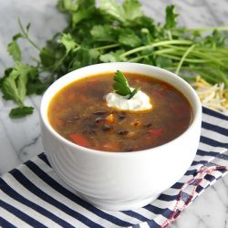 Spicy Three Bean Soup