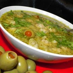 Meatball and Olive Stew (Albondigas Verdes)
