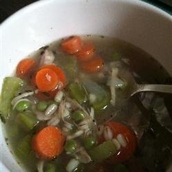 Hearty Barley Turkey Soup