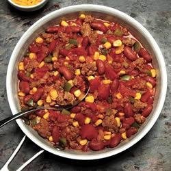 Sausage-Corn Chili