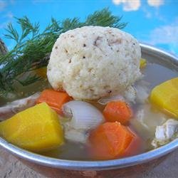 Angel Family Chicken Soup with Matzo Balls