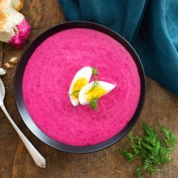 Chlodnik - Cold Polish Beet Soup