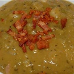 Smoked Turkey Split Pea Soup