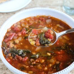 Easy Spinach Lentil Soup