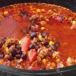 Spicy Turkey Four-Bean Chili