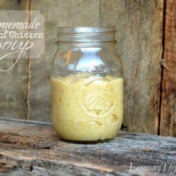 Lemony Cream of Chicken Soup