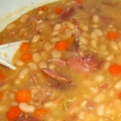 Navy Bean Soup with Ham