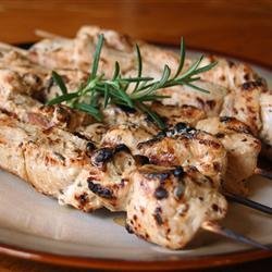 Rosemary Ranch Chicken Kabobs