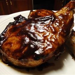 Honey Mustard BBQ Pork Chops