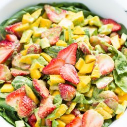 Strawberry Spinach Salad