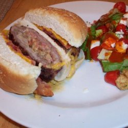 Bacon Stuffed Burgers