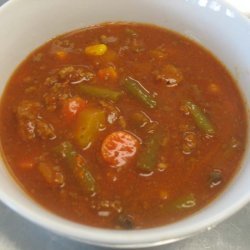 Hamburger & Vegetable Soup