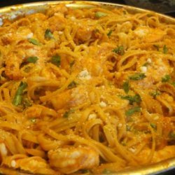 Shrimp and Linguine Fra Diavolo by Emeril