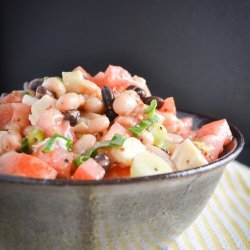 Black Bean & Mozzarella Salad