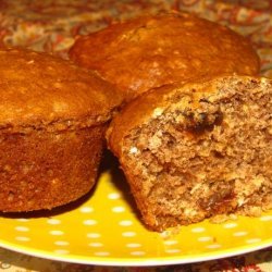 Healthy Oatmeal-Raisin-Cookie Muffins