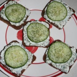 Cucumber Sandwiches (1 Ww Point Each)