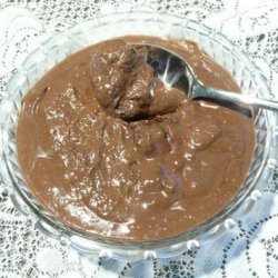 Chocolate Almond Cheesecake Pudding (Healthy)