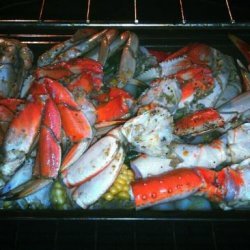 Dungeness Dungeness Crabs With White Wine-Garlic