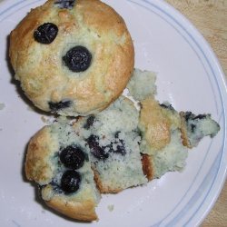 Blueberry Muffins à La Alton Brown (Good Eats on Food Net