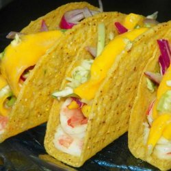 Shrimp Taco With Mango Slaw