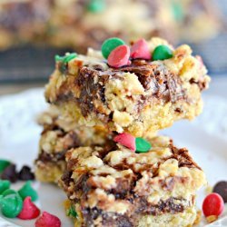 Double Chocolate-Oatmeal Bars