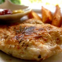 Cajun Chicken Fingers and Sweet-Potato Fries