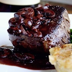 Filet Mignon With Cabernet Sauce