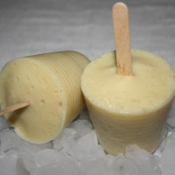 Orange Banana Smoothie Pops