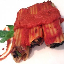 Wild Mushroom Manicotti