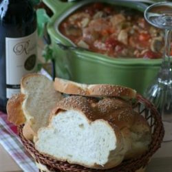 Braided Sesame Seed Bread