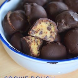 Chocolate Chip Cookie Dough Truffles