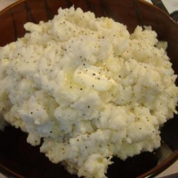 Lemon Pepper Mashed Potatoes