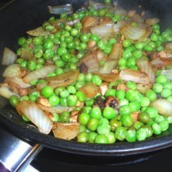 Peas, Onions & Mushrooms