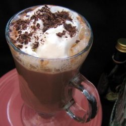 Grasshopper Hot Chocolate