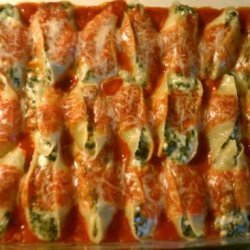 Spinach and Cheese Stuffed Shells