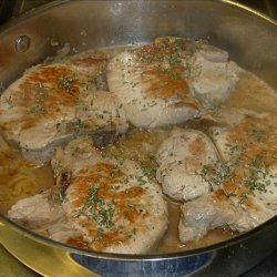 Rosemary Vermouth Pork Chops