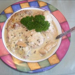 Chicken Alfredo in Slow Cooker