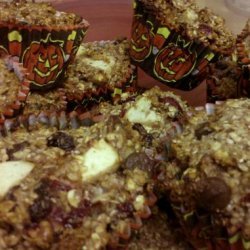 Gluten Free Apple Cherry Cranberry Coconut Pecan Granola 'Muffin