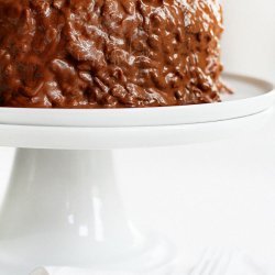 Chocolate Caramel Crispy Cakes