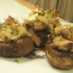 Swiss Stuffed Mushrooms