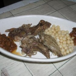 shredded lamb tagine