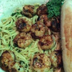 Blackened Shrimp Scampi