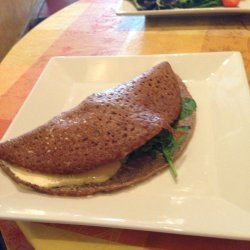 Buckwheat Crepes With Smoked Salmon