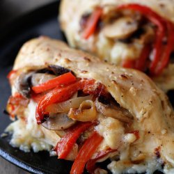 Cheesy Stuffed Chicken