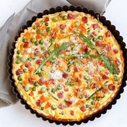 Ham and Cheese Quiche