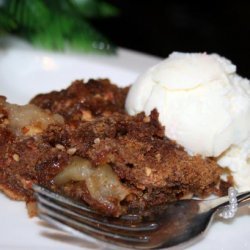 Depression Era Apple Candy Pie