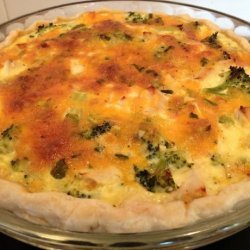 Chicken and Broccoli Quiche