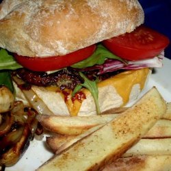 Grilled Jalapeno Buffalo Burgers